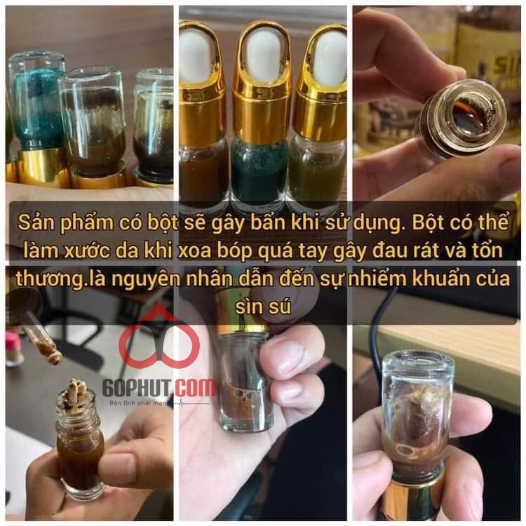 Sìn sú X black Vip dạng xịt 5ml kéo dài thời gian quan hệ lâu ra hơn - cách nhận biết hàng kém chất lượng